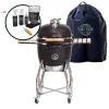 New Kamado Grill inkl. Ständer, Seitentischen & Pro Set, Sorglos-Paket Grills & Pizzaöfen