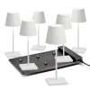 Outlet 6er Set Poldina Mini Pro LED Akkuleuchte inkl. Multi-Kontaktladestation Hotellerie|Gastronomie