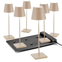 Clearance 6er Set Poldina Pro LED Akkuleuchte inkl. Multi-Kontaktladestation Hotellerie|Gastronomie