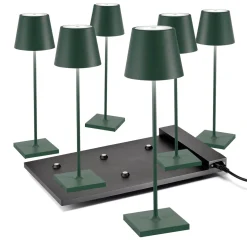 Clearance 6er Set Poldina Pro LED Akkuleuchte inkl. Multi-Kontaktladestation Hotellerie|Gastronomie