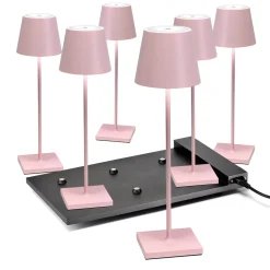 Clearance 6er Set Poldina Pro LED Akkuleuchte inkl. Multi-Kontaktladestation Hotellerie|Gastronomie