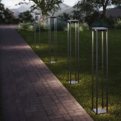 Online Home Solar XXL LED Solarleuchte Wege/Zufahrten|Stehleuchten