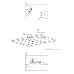 Hot Multi-Kontaktladestation für Poldina micro Pro Ladegeräte