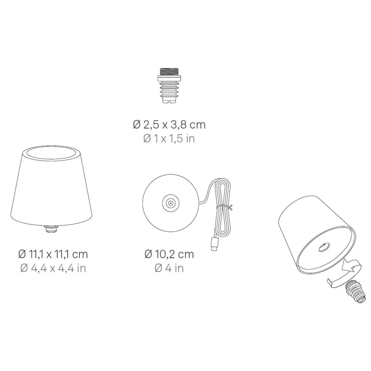 Clearance Poldina Stopper LED Akkuleuchte & Flaschenaufsatz Gadgets & Technik|Terrassen