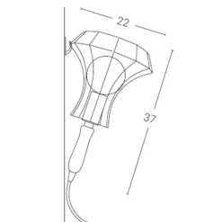 Lady Cage Wandleuchte Wandleuchten|Schlafzimmer